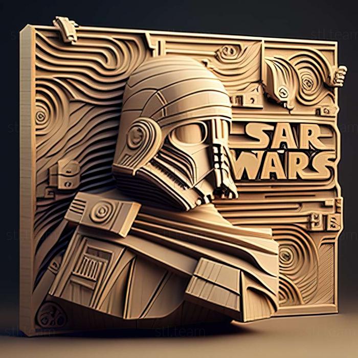 3D модель Игра LEGO Star Wars Сага о Скайуокерах (STL)